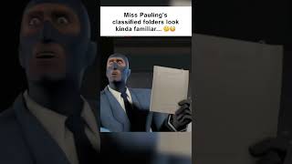 Whats in Miss Paulings Folder 😭 TF2 meme [upl. by Muhcan72]