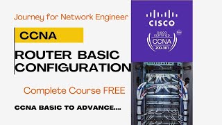 CCNA Router Basic configuration3 Class 16ccna education computer cisco routerNetworking [upl. by Clevie934]