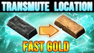 Skyrim Transmute Spell Location  FAST Gold Guide at Level 1 [upl. by Negris]