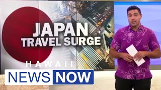 Weak yen leads to surge in travel to Japan but its impacting Hawaii tourism [upl. by Maggio247]