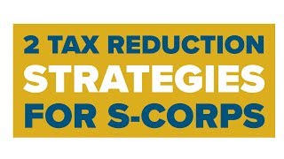 LLC vs S Corp  2 Tax Reduction Strategies for Scorps different than anything else youll hear [upl. by Story]