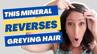 How to Reverse Grey Hair with Copper Supplementation  Premature Greying Treatment [upl. by Kalvin]