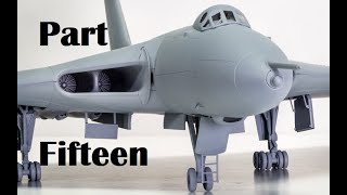 Airfix New tool 172 Vulcan build Part 15 Painting [upl. by Aicsile]