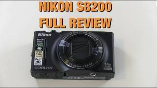 Nikon Coolpix S8200 Digital Camera Review [upl. by Driscoll]