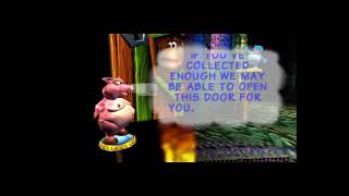 Donkey Kong 64 Troff n Scoff Kiosk Intro Cutscene [upl. by Botnick]