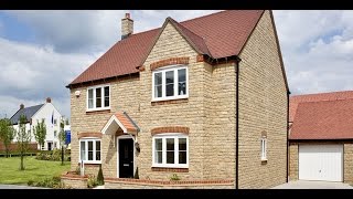 Bovis Homes  The Canterbury Stone Clad Kingsmere Bicester by Showhomesonline [upl. by Orv]