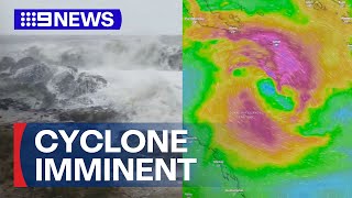 Tropical cyclone set to his Queensland this week  9 News Australia [upl. by Tris110]