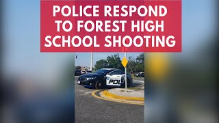 Police respond to Forest High School shooting [upl. by Annoel366]