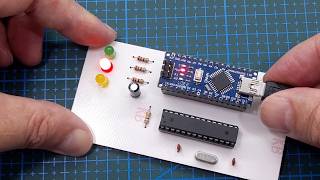 Arduino Nano ile ATMEGA328P için ISP Programcısı Nasıl Yapılır [upl. by Swerdna632]