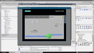 TIA WinCC Comfort tutorial Object animations simple and via VB script [upl. by Anertac557]