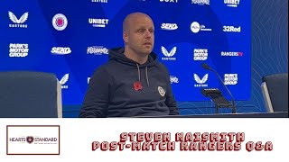 Steven Naismith QampA Rangers 21 Hearts [upl. by Vadim]