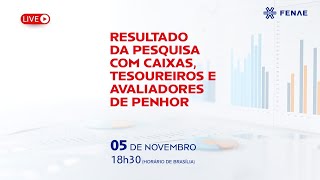 Resultados da pesquisa com caixas tesoureiros e avaliadores de penhor [upl. by Anahc]