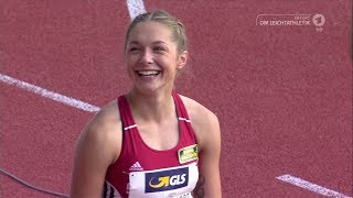 DM Erfurt 2017  100m Frauen [upl. by Ennavoj]