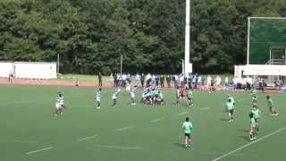 ラグビー関東大学リーグ２部 関東学院大学 VS 白鴎大学 [upl. by Huttan]