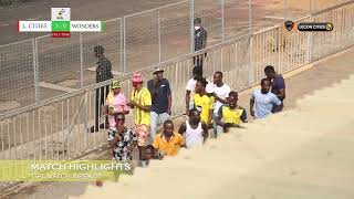 LEGON CITIES FC VRS TECHIMAN ELEVEN WONDERS MATCH HIGHLIGHTS 30 [upl. by Knutson]