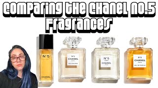 Comparing Chanel No 5 and its Flankers  Chatting About Chanels Iconic Perfume  Beauty Meow [upl. by Atinhoj]