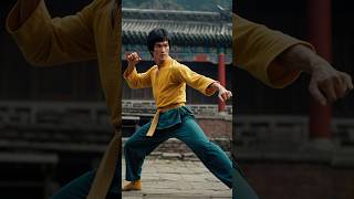 Bruce Lee The Dragon Most Iconic Momentbrucelee kungfujeetkunedomartialartskaratedargonactor [upl. by Leaj]