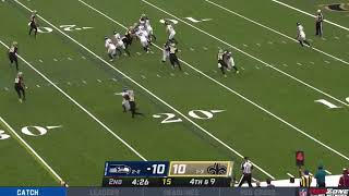 Michael Dickson Fake Punt  Seahawks vs Saints [upl. by Alanson900]