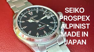 Seiko Prospex Alpinist Full Service [upl. by Airol]