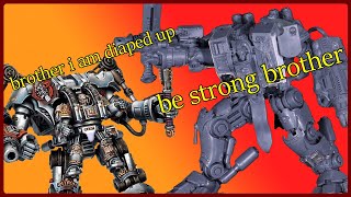 Fixing the Nemesis Dreadknight through Kitbashing warhammer [upl. by Arney181]