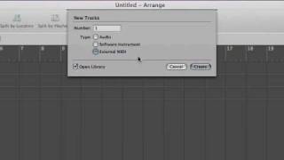 Creating Tracks With Logic Pro Beginner Guide [upl. by Vena66]