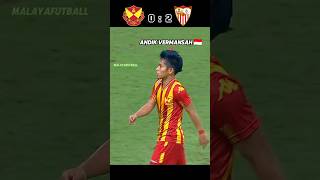 Selangor FC🇲🇾 VS 🇪🇦Sevilla FC 2014 [upl. by Aneeles]