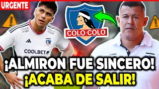 🚨👀 ¡URGENTE ¡MIRA LO QUE DIJO DE PIZARRO ¡LO TOMÓ POR SORPRESA ULTIMAS NOTICIAS COLO COLO HOY [upl. by Attevroc873]