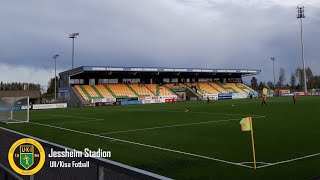 Jessheim Stadion in Akershus Norway  Stadium of UllKisa Fotball [upl. by Ramiah]