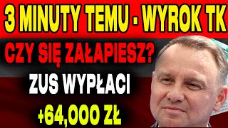 TO SIĘ DZIEJE TERAZ EMERYCI MASOWO SZTURMUJĄ ZUS GIGANTYCZNE WYPŁATY RUSZYŁY JESTEŚ NA LIŚCIE [upl. by Ennail]