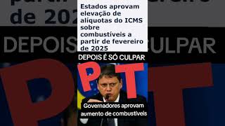 Governadores aprovam aumento no preço dos combustíveis [upl. by Akihdar]