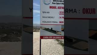 Ercişte DEMli Başkan Baran Bilici  Asfalt Şantiyesi İçin Arsalar Boşken Yeni Arazi Kiraladı [upl. by Amis]