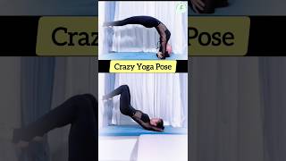 Crazy yoga pose crazyyoga weightlossseries weightlossworkout shortvideo [upl. by Efinnej111]