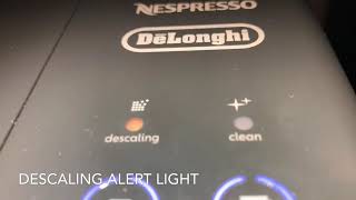 Nespresso Lattissima Touch Descaling [upl. by Shurlocke]