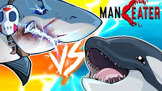 SHARK VS KILLER WHALE 😱  Maneater Gameplay Part 3 [upl. by Enaj390]