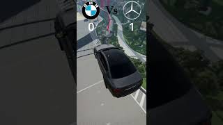 BMW Vs Mercedes Benz bmw benz mercedes beamngdrive [upl. by Ennovehc]