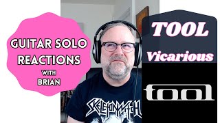 GUITAR SOLO REACTIONS TOOL  Vicarious [upl. by Asaret]