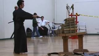 Dotan giri tameshigiri 6th Annual Battodo Championships  Samurai Juku [upl. by Adler]