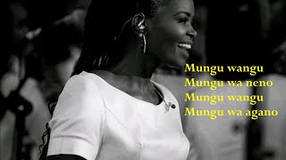 Eunice Njeri  Zaidi na Zaidi Lyric Video [upl. by Jemmie]