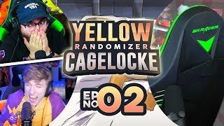 ROLLERCOASTER OF EMOTIONS  Pokemon Yellow Randomized Cagelocke Ep 02 [upl. by Rolland]