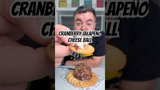 Cranberry Jalapeño CheeseBall freddsters letsmakeit cranberry jalapeño cheeseball Thanksgiving [upl. by Venator]