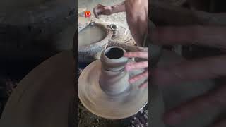 The Magic Of The Potters Wheel pottery clay shorts [upl. by Issak]