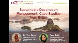 GSTC Webinar Sustainable Destination Management [upl. by Neehsar]