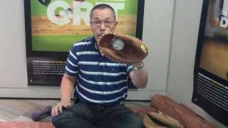 Glove Guru Aso How To Break In A Baseball Glove [upl. by Yank]