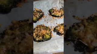 Crispy Parmesan Broccoli Easy amp Delicious [upl. by Esdnil]