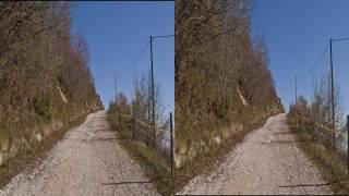 Colletto di Velo  Cima Summano 3D European mountain path 463 [upl. by Levona]