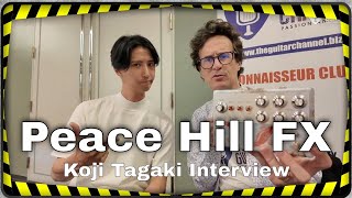 Peace Hill FX Koji Tagaki interview with the tube amp preamp builder [upl. by Profant]