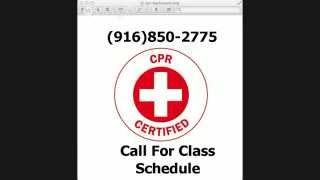 CPR Classes Sacramento  9168502775  CPR Certification [upl. by Essy]