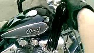 Yamaha Virago 535 best sound [upl. by Hgielanna]