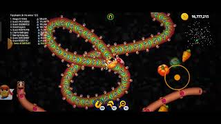 Worms Zone New Skin Piranha Tiny Snake  Worms Zone New Version [upl. by Ellga279]