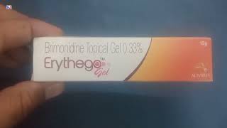 Erythego Gel  Brimonidine Topical Gel Uses  Erythego Gel Uses Side effects Benefits Dosage Fayde [upl. by Arat762]